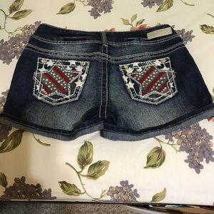 Wallflowers bling shorts
